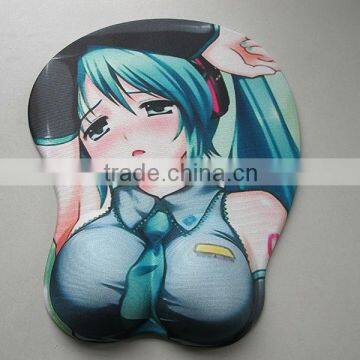 Factory directly custom computer print rubber 3d mouse pad                        
                                                Quality Choice