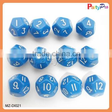 2015 Hot Sale Promotion China Wholesale Custom 20 Sided Dice Dice Playing Casino Dice