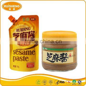 Wholesale Sauce Pure Roasted Tahini Sesame Paste Halal Sauce