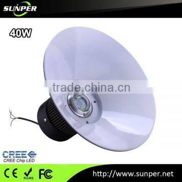 Fashion Black Cover 40W High Power LED Lamp LVD EMC High Bay Light