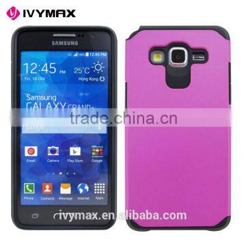 IVYMAX China cell phone case manufacturer waterproof hybird combo case for samsung galaxy grand prime/G530