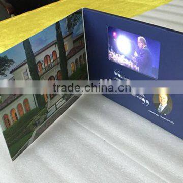High Quality 4.3 Inch TFT Color Screen Business Video Card Video Book Video Brochure With 1400mAh Built-in Battery photo-3