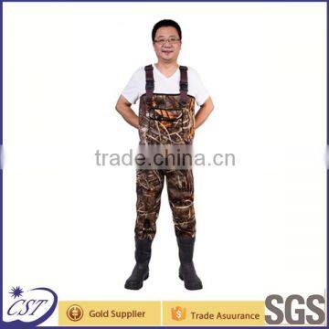 Camo neoprene waterproof chest fishing wader alibaba