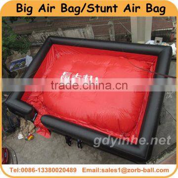 EN14960 commercial inflatable jumping pillow, stunt jump air bag