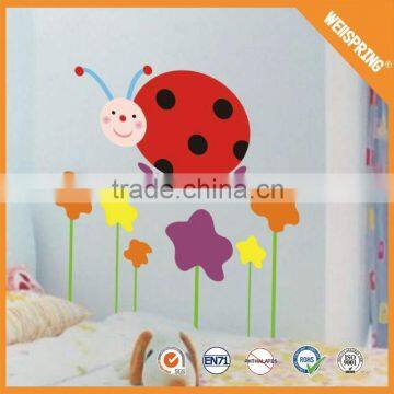 Fancy Removable PVC kids 3d wall stickers