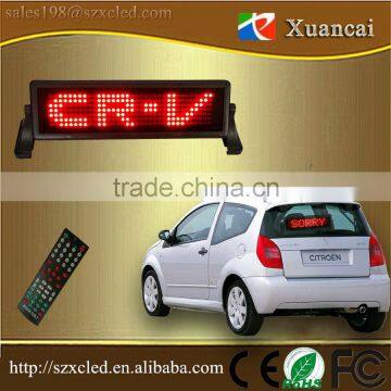 12 Voltage power 8x48 dot led sign with scrolling message function, car led sign by Bluetooth/Remote/USB coummunication control                        
                                                                                Supplier's Choice