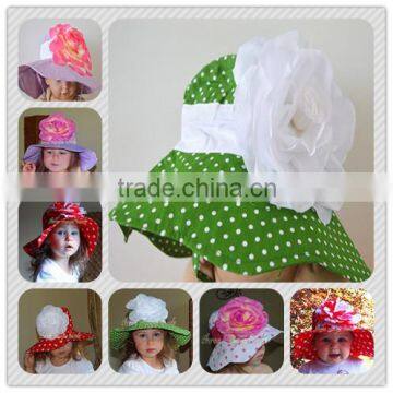 Baby Girl Sun Hat,Sun Hat with Oversized Flower,infants Summer Hats,Easter Toddler Sun Hat,Kids Sun Hat                        
                                                Quality Choice