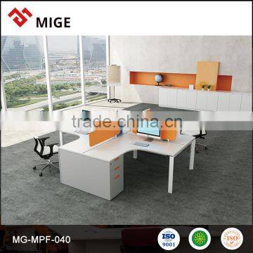 2016 Modern Staff office table office workstation for 4 people