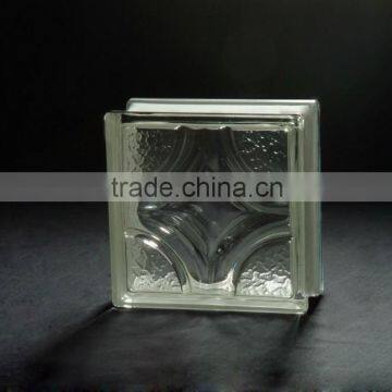 190*190*80mm Decorative Hollow Green Cloudy Block Glass /colored Block Glass With Best Price photo-6