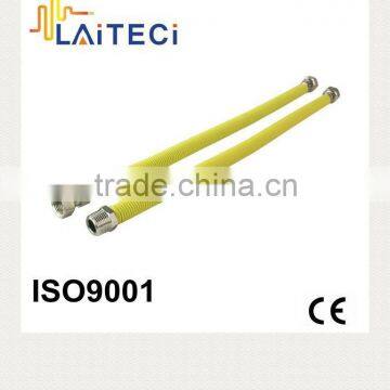 DN20 yellow flexible gas hose