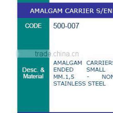 amalgam carrier single end small, amalgam carriers , dental instruments, dental lab instruments