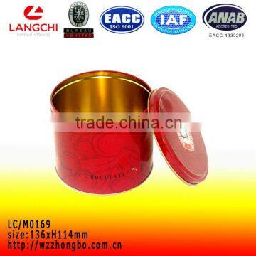 Wholesale custom popcorn tin box for sale