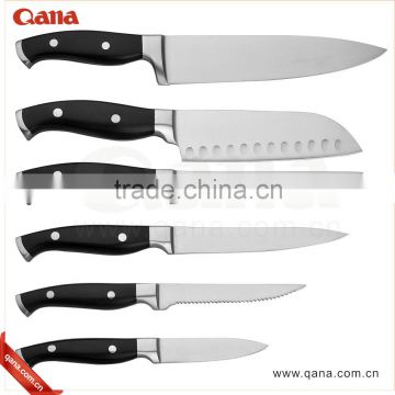 hot sale 6Pcs stainless steel kitchen knives set