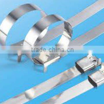SS 304 stainless steel cable tie for marine use
