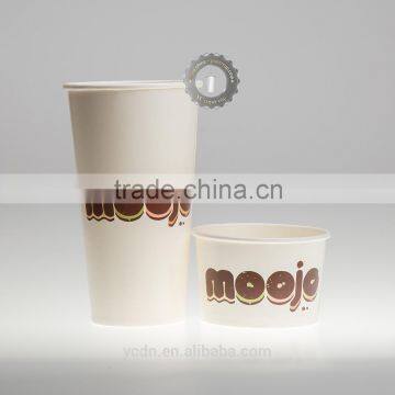 20oz China supplier disposable cold drink single Paper Cup