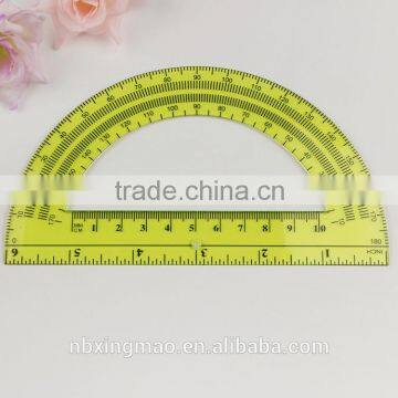 Geometry Protractor With 6" Open Center ,clear photo-2