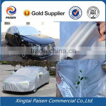 Anti-sunshine Aluminum Film Peva Snow Car Cover/ Big Size Car Cover/anti uv Peva Car Cover photo-4
