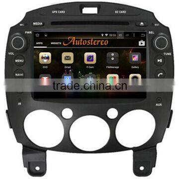 Android 4.4 2 DIN Car DVD Player TouchScreen GPS Navigation For MAZDA2Demio2007-2014 photo-2