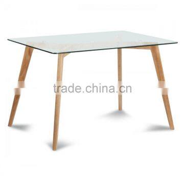 Hot sell to Europe modern glass dining table
