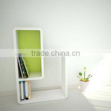 design bookcase, Knock-down furniture, displays, shopfittings, plastic bookshelf