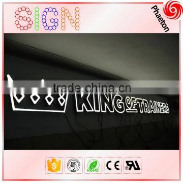 High bright led frontlit epoxy resin letter sign, different design styles alphabet letters