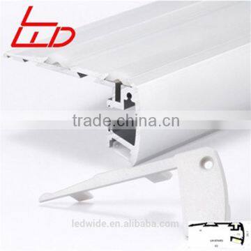 Hot sale easy install stair decoration anti-slip stair led light with led strip