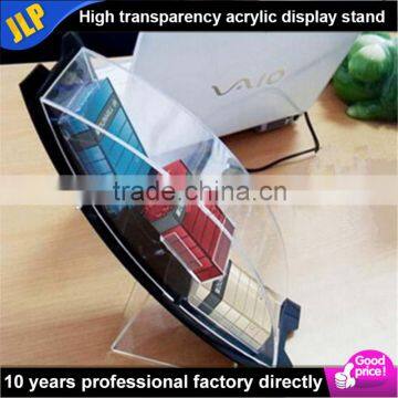 top quality plastic display shelf for cigarette display case