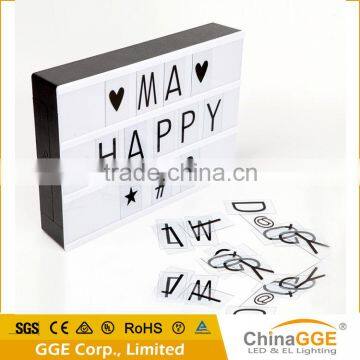 Cninematic ABS material cinema light box decorative light boxes