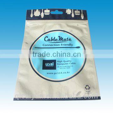 Heat Sealed Aluminum Foil Plastic Bag for Cables/date Line photo-3