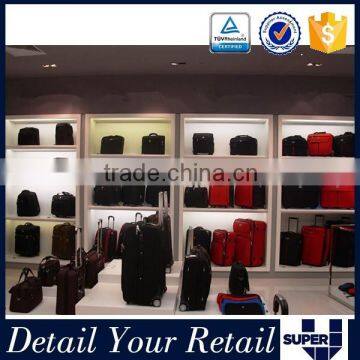 factory supply store furniture cost of shop fitting for luggage display