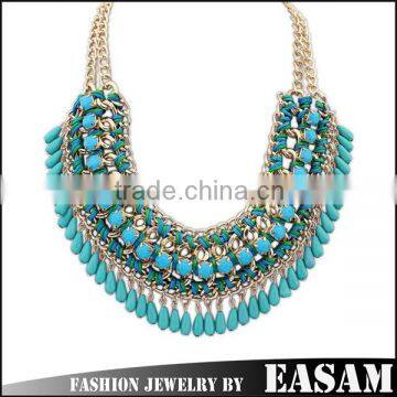 Fashion bohemia multi-layer tassel statement beaded necklace                        
                                                Quality Choice