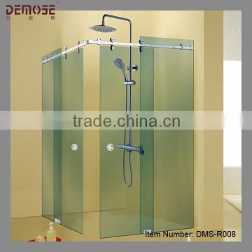 bathroom series automatic glass sliding door design