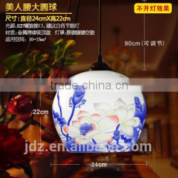 Jingdezhen table lamp chandelier Pendant Lamp for hotel