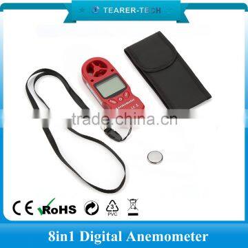 Newest Portable Digital Anemometer ;Handheld LCD Electronic Wind Speed Meter with Backlight TL-302                        
                                                Quality Choice