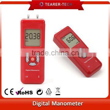 2016 digital differential pressure manometer Max58Psi for air measurement factory price