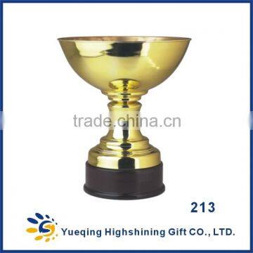 Big Size 212 Gold High Quality Metal Base Sport Competition Souvenir Trophy Cup
