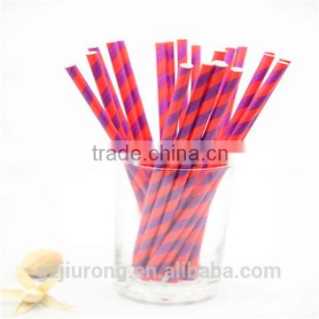 Mixed color factory price paper straws