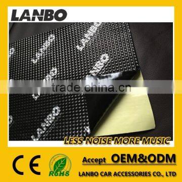 pressing line+logo printing foil samples car sound deadening