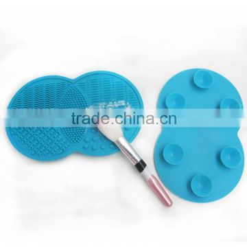 2016 New design silicone makeup brush cleaner/cleaning mat/clean brush