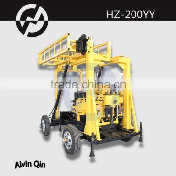 HZ-200YY hot series of drilling rigs core sample water well drilling rig