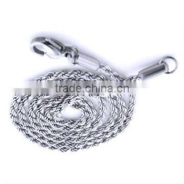 TN193 Stainless Steel Rope Chain Necklace