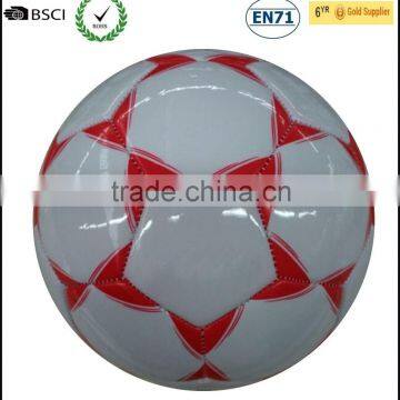 newly developed shiny PVC socer ball football size 5