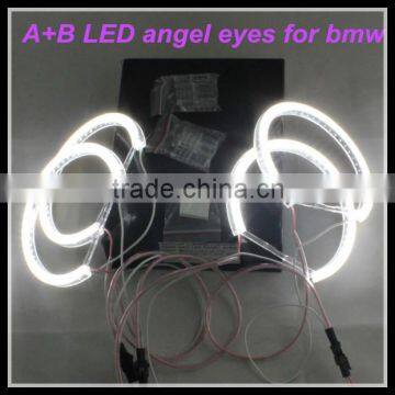 for bmw Car Headlight SMD LED Angel Eyes 12V 7000K white 42smd 131mm 146mm led halo Rings angel eye