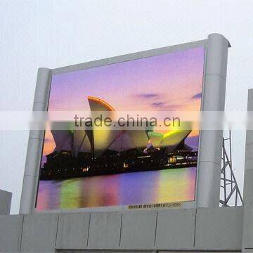 plaza square outdoor 12.5mm led display signs