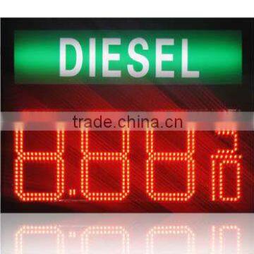 8 inches gas station led price digital sign, gas station led price sign