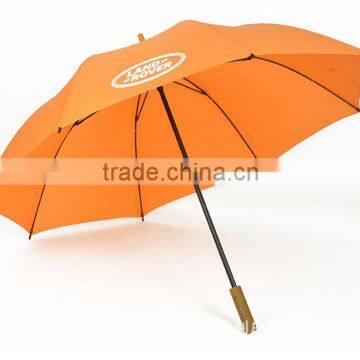 30 Inch Clubs Fiberglass Orange Golf Custom Print Umbrella photo-3