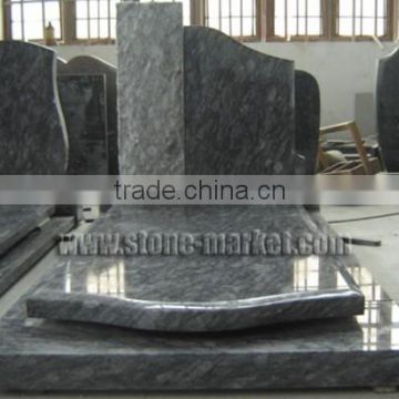 impala black granite tombstone