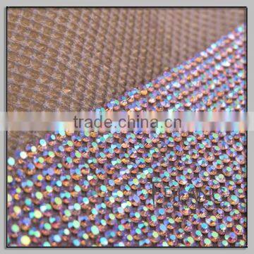 New trend 24*40 hotfix applique trim mesh