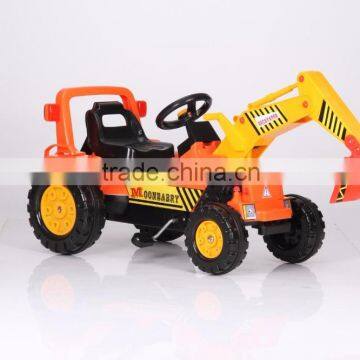 electric ride on toy excavator