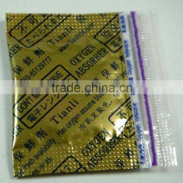 oxygen absorber indicator Includes pink O2 indicator line